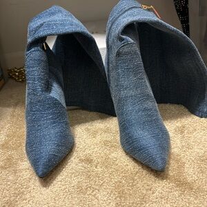 Bebe denim boots